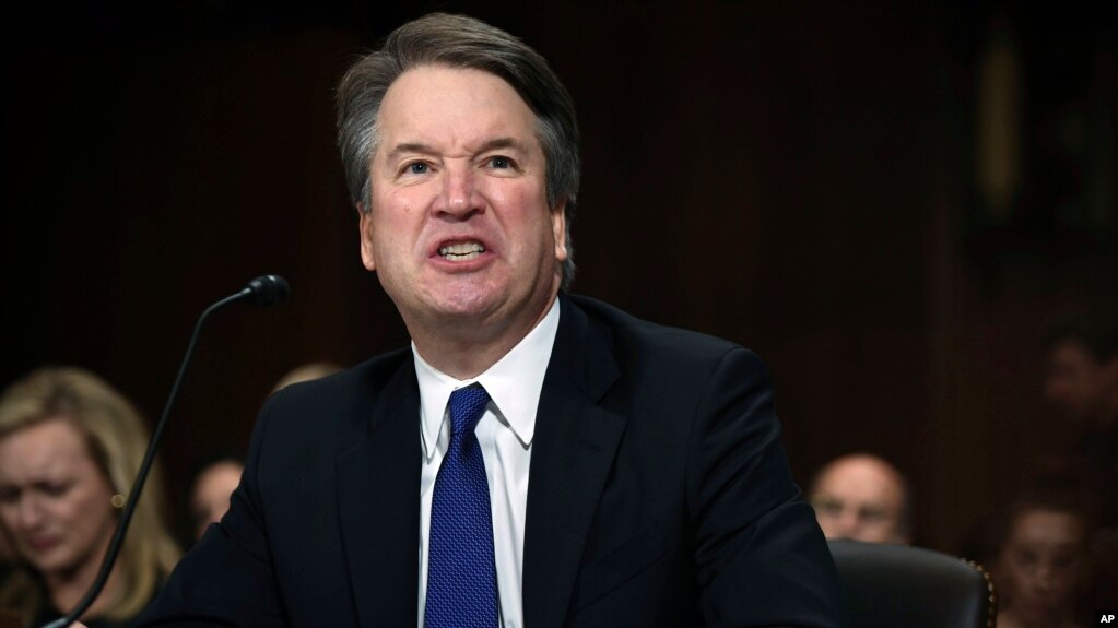 Ông Kavanaugh thể hiện sự quyết liệt trong phiên điều trần