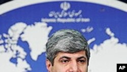 Iranian foreign ministry spokesman Ramin Mehmanparast (File Photo)