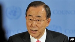 U.N. Secretary-General Ban Ki-moon, March 24, 2011