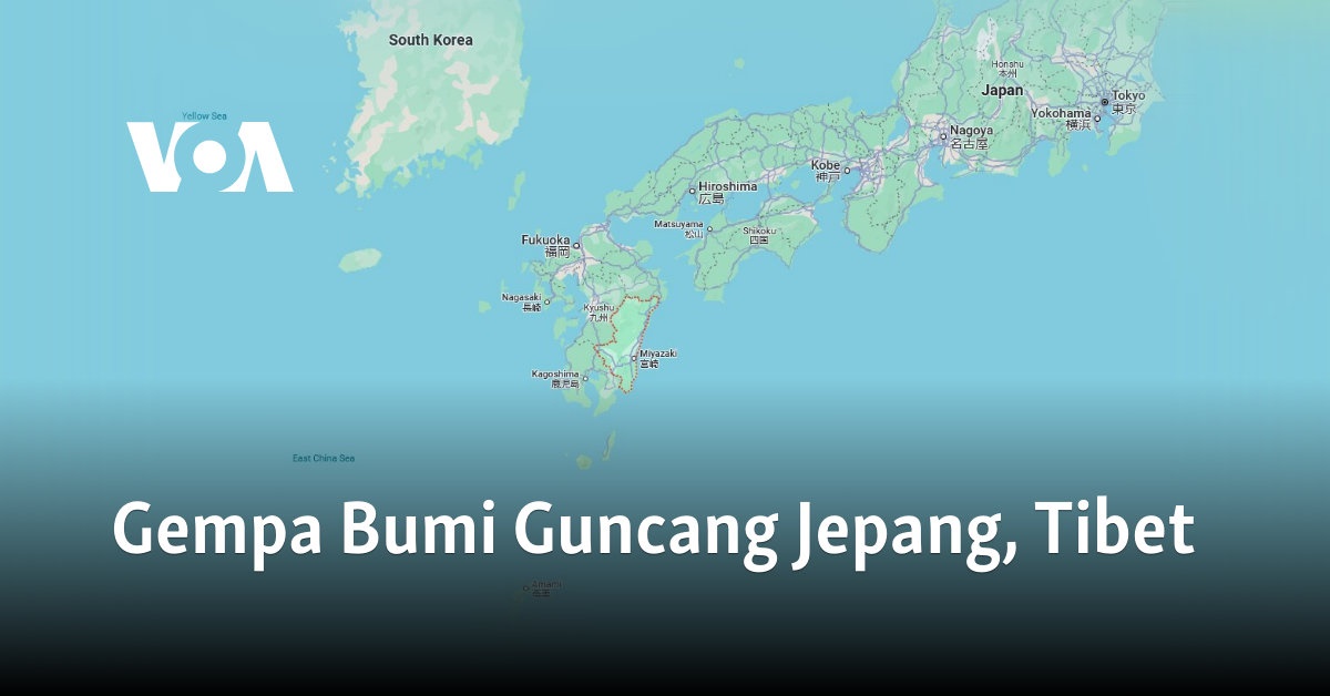 Gempa Bumi Guncang Jepang, Tibet