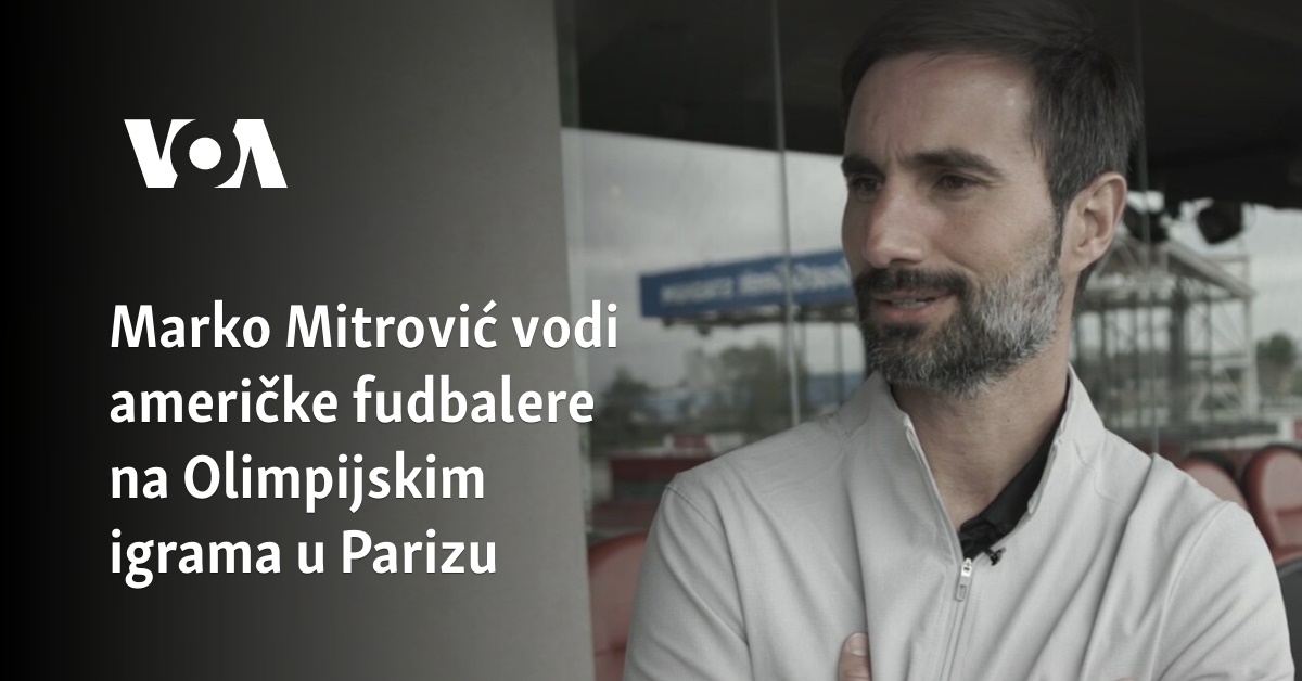 Marko Mitrović vodi američke fudbalere na Olimpijskim igrama u Parizu