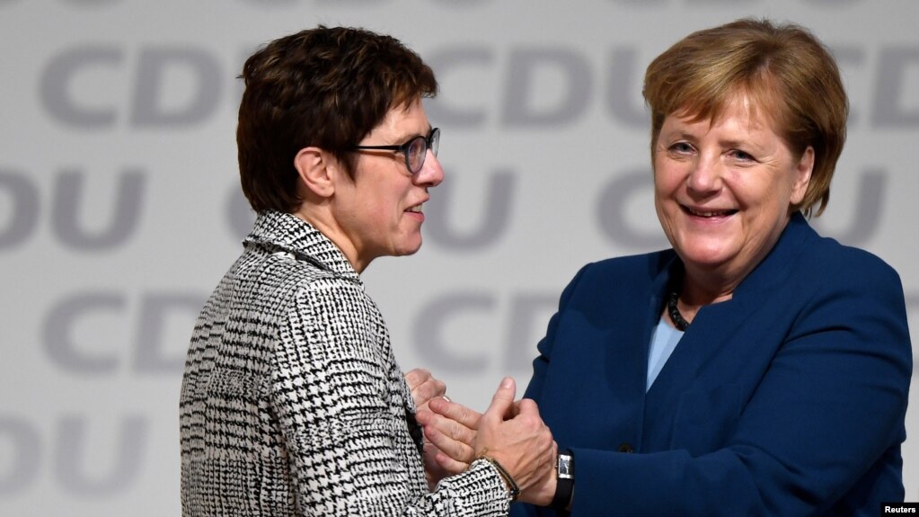 Annegret Kramp-Karrenbauer në krye të Bashkimit Kristian Demokrat