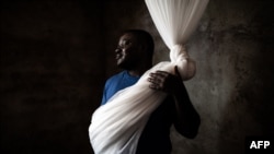 Richard, 34 ans, survivant d'Ebola, à Beni, le 17 setptembre 2019.