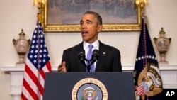 باراک اوباما می گوید که اکنون همه راه های دستیابی ایران به سلاح هسته یی مسدود شده است.
