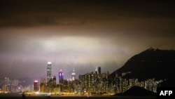 Hong Kong es uno de los principales centros financieros del mundo (Foto AFP archivo)