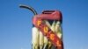 Corn in a gasoline canister