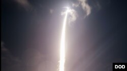 美日2017年2月3日聯合成功試射標3二批次A款導彈 （美國導彈防御局照片） 