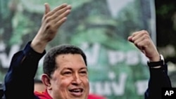Venezuela's President Hugo Chavez (file photo)