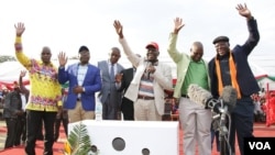 Leaders of the MDC Alliance. Picture: MDC)