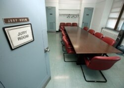 FILE -- Jury room at the New York State Supreme Court in New York.