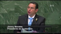 Presidente de Guatemala pide a la ONU nombrar nuevo comisionado de CICIG