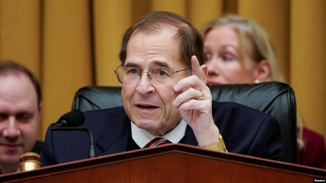 Chairman of the House Judiciary Committee Jerrold Nadler (D-NY) speaks during a mark up hearing on Capitol Hill in Washington.