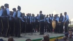 Police Band Performing At National Heroes Acre