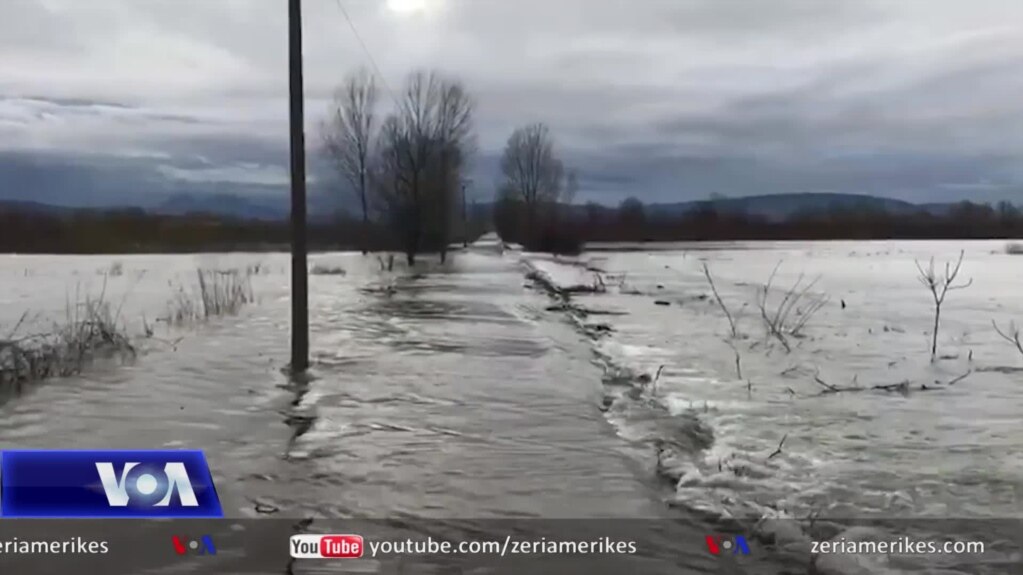 Përmbyten disa zona të Shkodrës, Lezhës dhe Vaut të Dejës