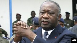 Tsohon shugaban kasar Ivory Coastt Laurent Gbagbo