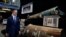 FILE - Brian Hook, U.S. special envoy for Iran, walks past pieces of Iranian missiles at Joint Base Anacostia-Bolling, Washington, Nov. 29, 2018. The U.S. wants to extend a U.N. arms embargo against Iran due to expire soon.