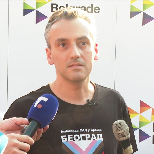 Aleksandar Titolo, zamenik ambasadora SAD u Srbiji o Paradi ponosa u Srbiji i Americi