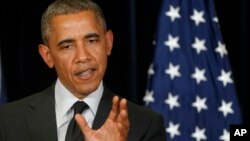 바락 오바마 미국 대통령 (자료사진)