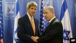 ABD Dışişleri bakanı John Kerry ve İsrail Başbakanı Benyamin Netanyahu