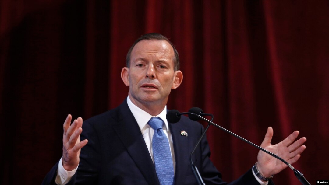 FILE - Australian Prime Minister Tony Abbott.