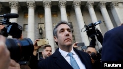 Michael Cohen exits Federal Court