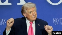 دونالد ترامپ، رئيس جمهوری آمریکا، پنج‌شنبه عصر ۲۷ فروردین ۱۴۰۵