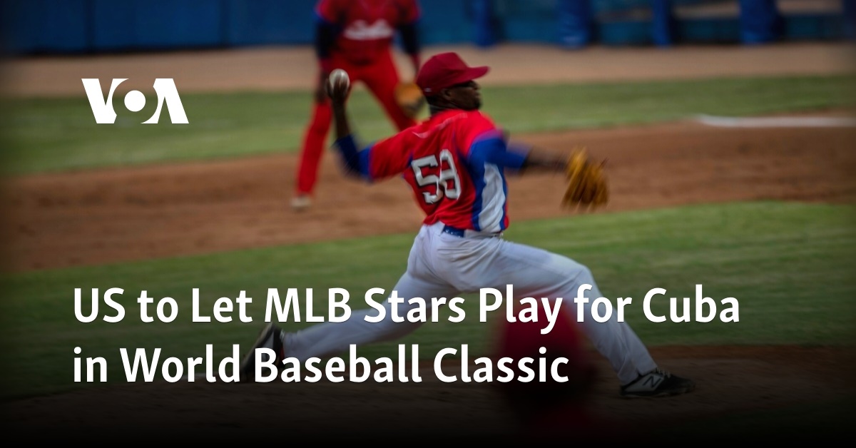 De Verenigde Staten staan ​​MLB-sterren toe om voor Cuba te spelen in de World Baseball Classic