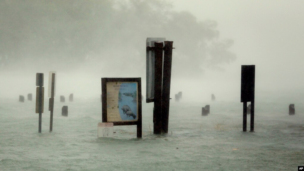 Inundações são marca de Irma