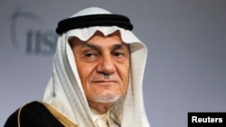 شاهزاده ترکی فیصل، رئیس پیشین سازمان اطلاعات عربستان 