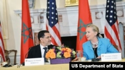 Secretary Clinton hosted Morocco's Foreign Minister for the first strategic dialogue at the State Department.