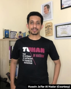 Husein Ja'far Al Hadar memilih lewat media digital dan media sosial. Ia juga aktif berdakwah bersama Majelis Lucu Indonesia dan Gerakan Islam Cinta. (Foto: Husein Ja'far Al Hadar/dokumen pribadi)