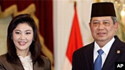 ထိုင်းနှင့် အင်ဒိုနီးရှား ခေါင်းဆောင်များ ကုန်သွယ်ရေးနှင့် လုံခြုံရေးဆိုင်ရာ ဆွေးနွေး