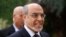 Then-Tunisian PM Hamadi Jebali arriving for a round of consultations with other political parties at the Carthage Palace in Tunis, 2.15.2013