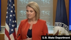 헤더 노어트 미국 국무부 대변인이 20일 정례브리핑에서 북한 문제 등에 관해 언급했다.