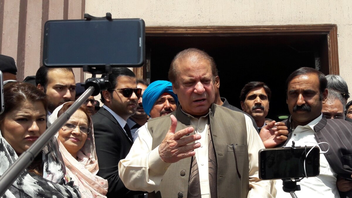 Pakistan Court Sentences Sharif To 10 Years In Prison