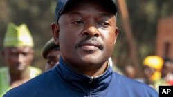 Shugaban Burundi Pierre Nkurunziza