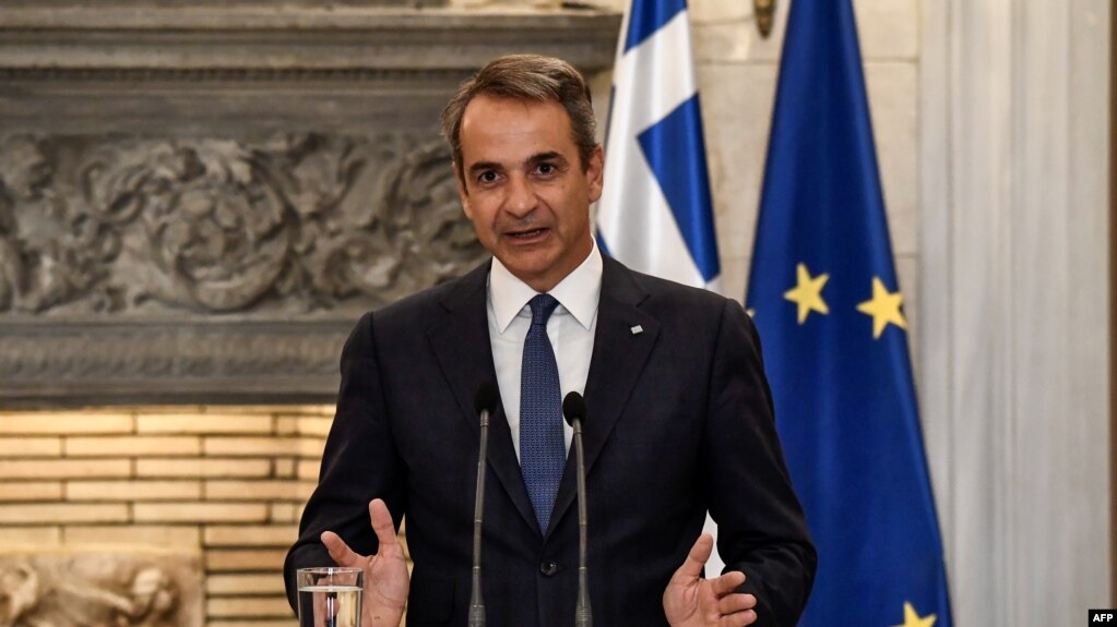 Kryeministri grek Kyriakos Mitsotakis.