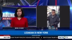 Laporan Langsung VOA untuk Metro TV: Ledakan Bom di Terminal Bus Port Authority, New York