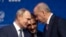 Президент Ердоган з президентом Путіним у Стамбулі на відкритті російського газопроводу "Турецький потік" 8 січня 2020 р.