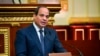 Abdel Fattah al-Sissi, le président égyptien au Caire en Egypte le 2 juin 2018.