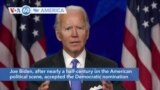 VOA60 America - Joe Biden accepted the Democratic nomination to seek the U.S presidency