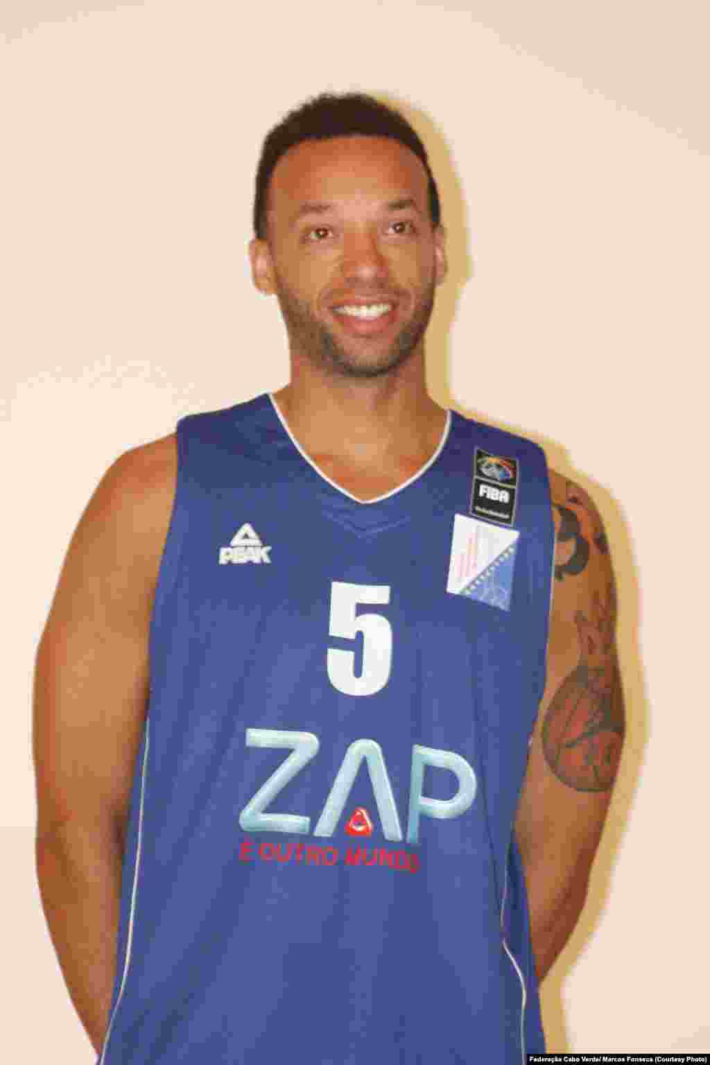 Jeff Xavier, selecção de basquetebol Cabo Verde.