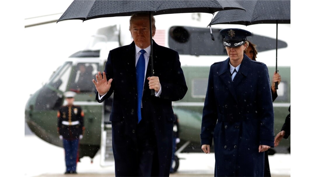President Donald Trump walks to board Air Force One for a trip to London to attend the NATO summit, at Andrews Air Force Base, Md., Dec. 2, 2019.