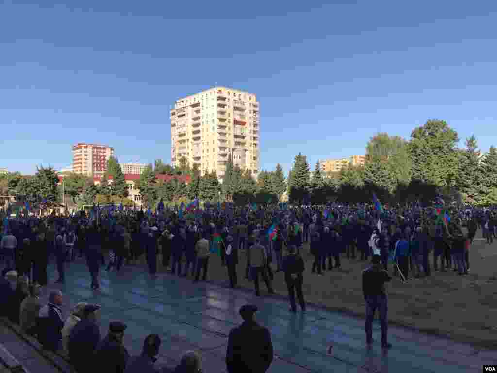 Milli Şura "Talana yox!" şüarı ilə mitin q keçirir