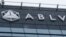 A logo of the ABLV Bank is pictured in Riga, Latvia, Feb. 18, 2018. 