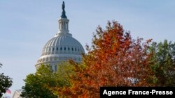Esta fotografía muestra el Capitolio de Estados Unidos, el jueves 28 de octubre de 2021, en Washington.