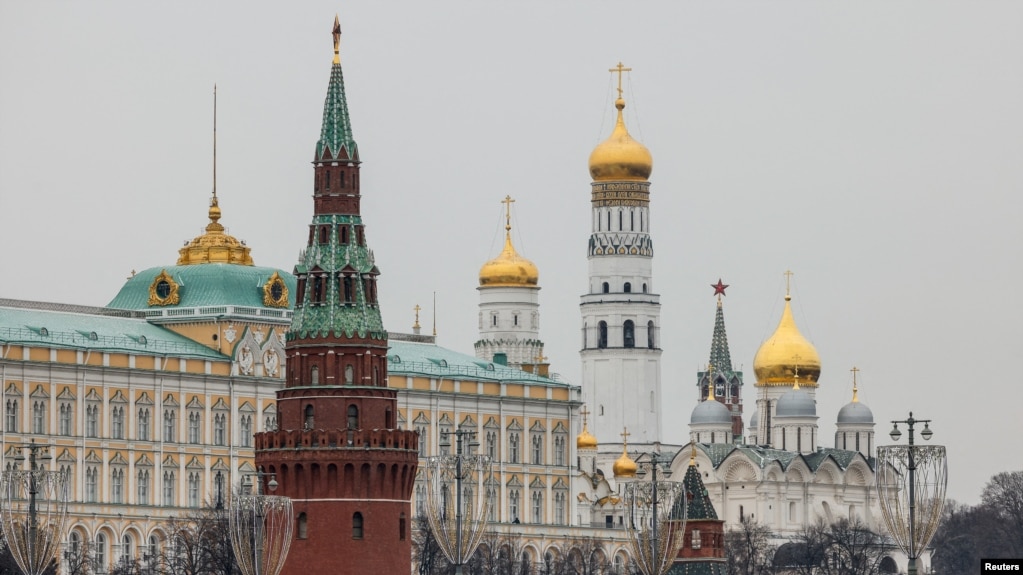 Điện Kremlin tại Moscow, Nga. Hình minh hoạ.
