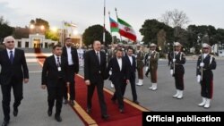 Azərbaycan prezidenti İlham Əliyev İranda səfərdədir