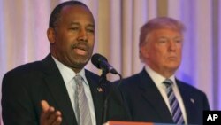 Ben Carson wanda ya fafata da Donald Trump a zaben fidda gwani na jam'iyyarsu ta Republican