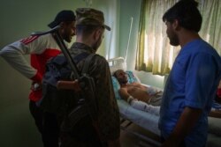 Hospitals say they are already overwhelmed, and more violence could be catastrophic for northeastern Syria's heath system in Qameshli, Syria, Oct. 20, 2019. (Yan Boechat/VOA)